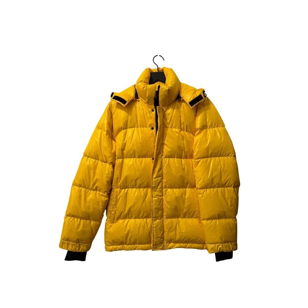Tna Aritzia Super Puff Coat Women Yellow M Medium